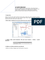 ArcGIS10 Menggunakan Spatial Adjustment