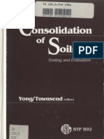 Consolidation of Soils Testing and Evaluation Editor(s), Yong Townsend STP 892