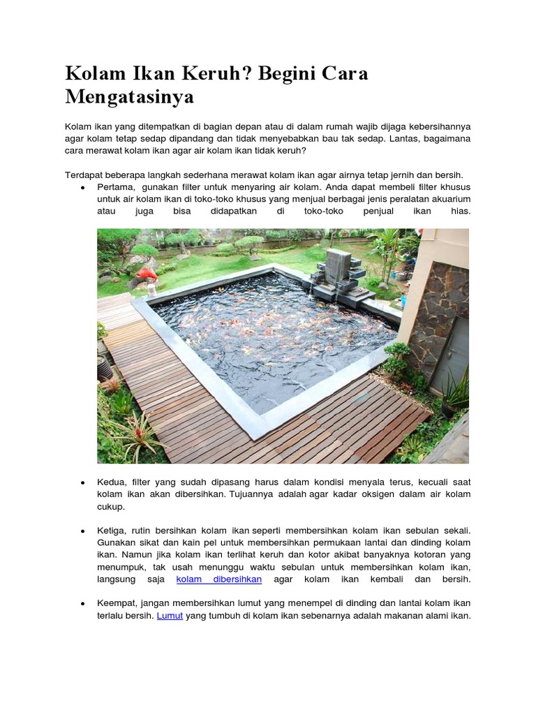 Kolam Ikan Keruh Docx