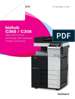 Bizhub C368 C308 Brochure LR