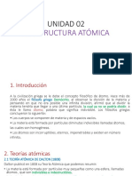 Unidad 02 Estructura Atómica