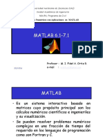 Diapositivas - Trabajando Con MatLab - CompII - FAOR