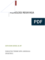 Buku Ajar Hidrologi Rekayasa