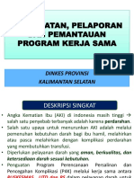 Materi Pencatatan, Pelaporan Dan Pemantauan Tentang Pelayanan Darah