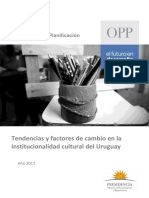 Informe Institucionalidad Cultural Uruguay (Puede Servir Capitulo de PC en Al