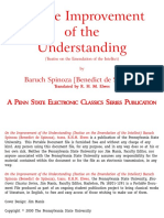 Spinoza - On The Improvement Of The Understanding (Treatise On The Emendation Of The Intellect).pdf