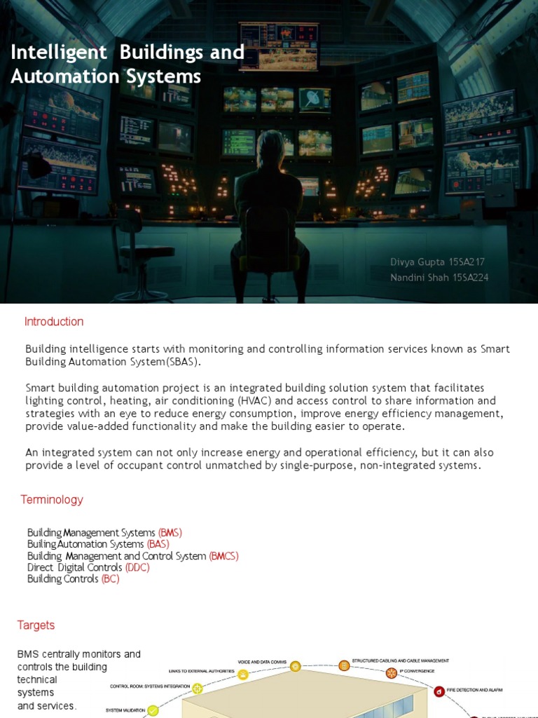 Intelligent Building Automation Overview | PDF | Building Automation | Hvac