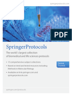 Springerprotocols: The World S Largest Collection of Biomedical and Life Sciences Protocols