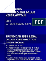 Issu Trend Antropologi Dalam Keperawatan