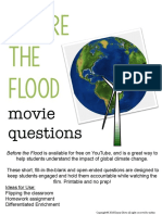 Before The Flood Movie Questions