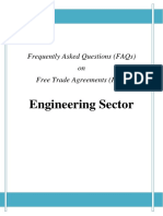 Engineering Sector: Frequently Asked Questions (Faqs) On Free Trade Agreements (Fta)