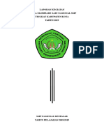 Proposal Dan LPJ OSN 2019