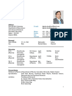 Prof. D.G. Kuberkar's Academic Profile