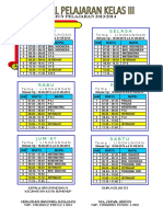 Jadwal KLS Iii