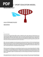 Badminton Sepep Plan