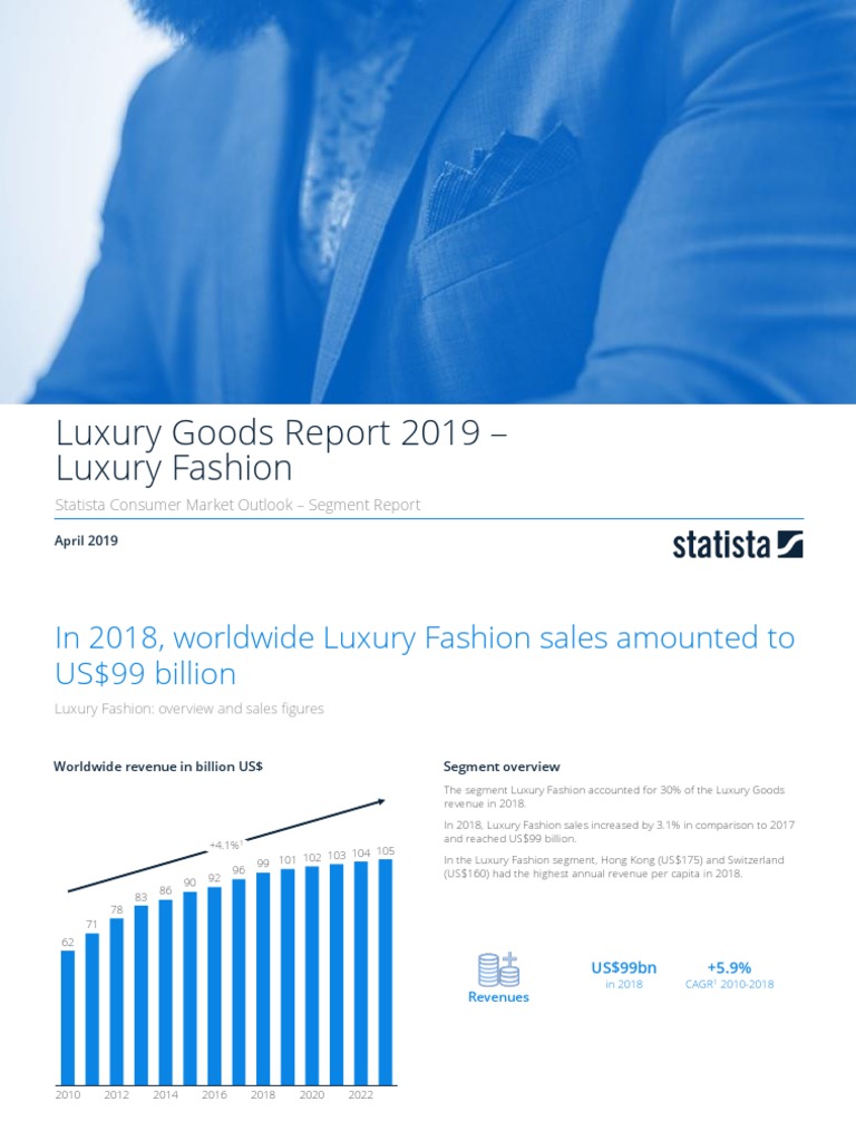 Study Id56842 Luxury Report - Luxury Fashion | PDF | Compound Annual ...