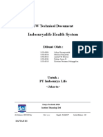 Indosuryalife Health System: SW Technical Document