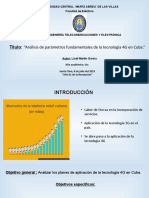 4g Proyecto en Cuba