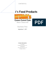 Business Plan - KitaKit's Food Products