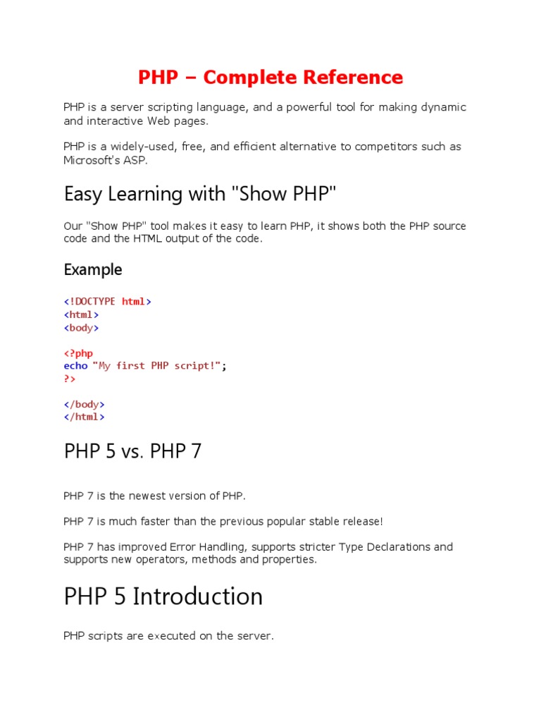 Learn How to do Error Handling in PHP 7