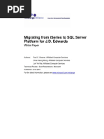 Migrating From Iseries To SQL Server