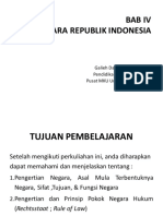 Bab IV Negara Republik Indonesia