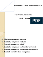 Penilaian Harian Logika