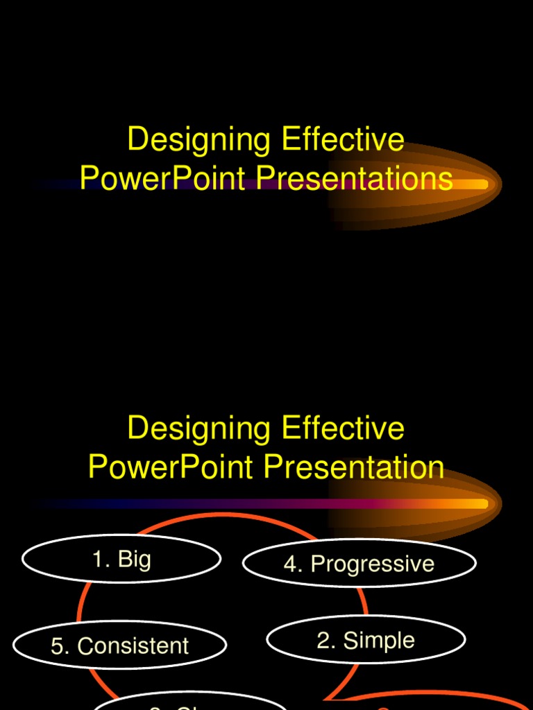 Effective PowerPoint Design Tips | PDF | Typefaces | Sans Serif