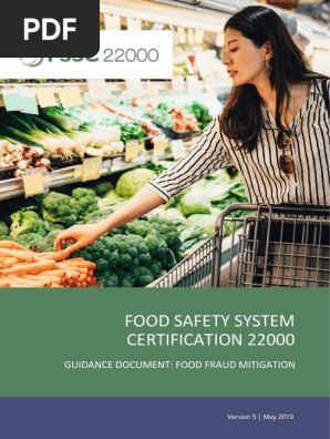19.0528 Guidance Food Fraud Mitigation Version 5