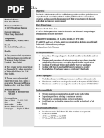 Dev Shukla Resume