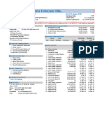 Smartfren Telecom TBK.: Company Report: January 2019 As of 31 January 2019