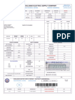 FESCO electricity bill details