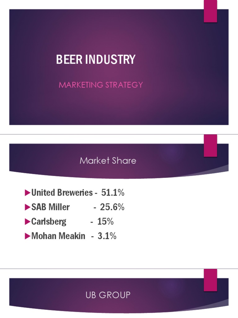 Beer Industry: Marketing Strategy | PDF