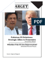 Pakistan US Ties