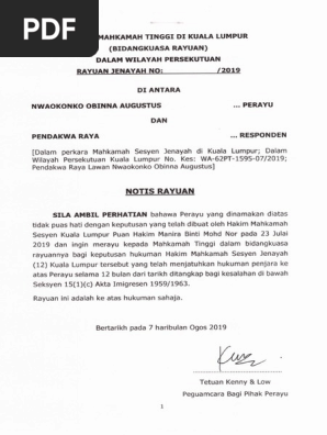 Notis Rayuan Obinna07082019 Pdf