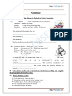 Cbse Class 8 English Worksheet Grammar PDF