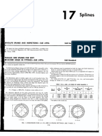 Splines: Side Splines For Soft Holes in Fittings-Sae J499a