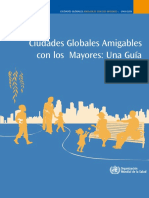 OMS- Ciudades Globales Amigables Con Los Mayores