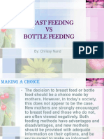 Breastfeeding Vs Bottle Feeding