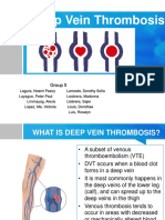 Deep Vein Thrombosis: Group 5