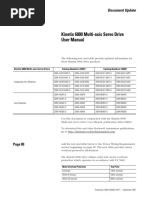 Kinetix 6000 Multi-Axis Servo Drive User Manual: Document Update