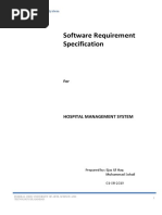 Software Requirement Specification: Hospital Management System