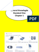 General Knowlegde Standard One