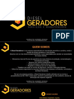 Apresentação Diesel Geradores