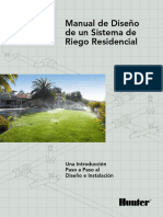 Manual de diseño de un sistema de riego residencial