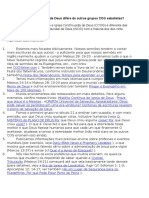 Como A Igreja Continuada de Deus Difere de Outros Grupos COG Sabatistas