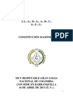 Constitucion y Estatutos Colombia Reele