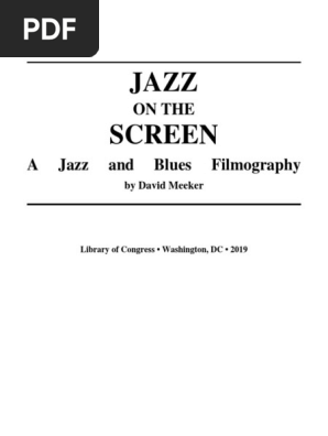 Jazz in Film, PDF, Jazz