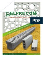 Elementos prefabricados de concreto para construcción