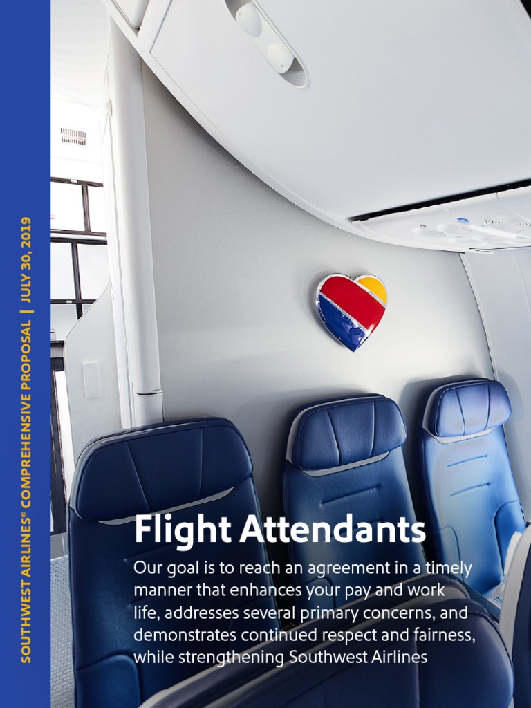 Southwest Flight Attendants Contract Proposal Overview VFinal PDF